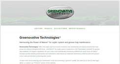 Desktop Screenshot of greenovativetechnologies.com